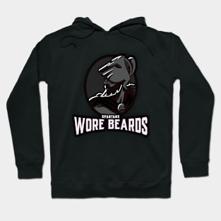 Spartans Wore Beards Hoodie